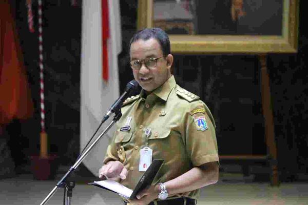 Gubernur DKI Jakarta Anies Baswedan. (Bisnis/Regi Yanuar)