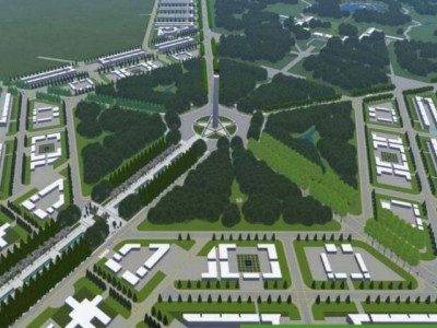 Desain pusat ibu kota baru Republik Indonesia. (detik.com)