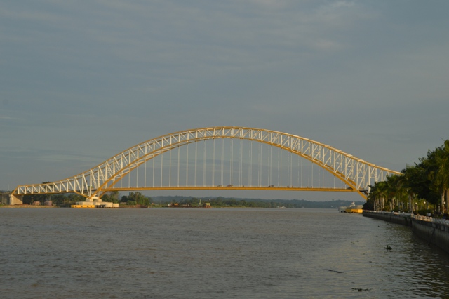 Jembatan Tenggarong, Kutai Kertanegara, Kalimantan Timur (Antara)