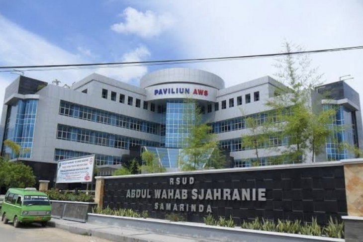 Rumah Sakit Umum Daerah Abdul Wahab Syahranie (RSUD AWS) Samarinda, Kalimantan Timur. (Istimewa/Antara)