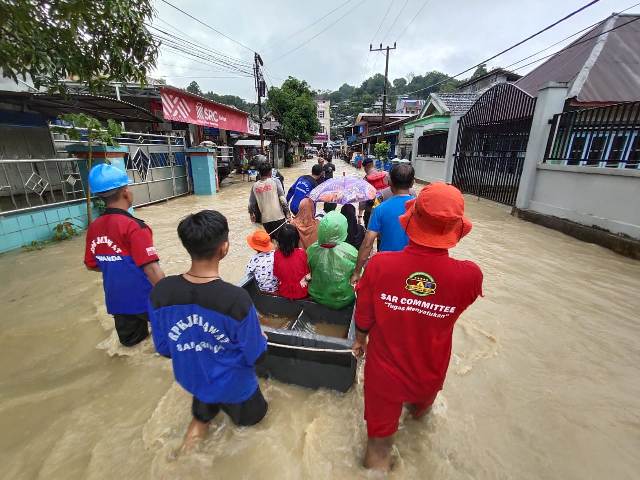 Banjir di Samarinda (Dirhanuddin/ibukotakita.com)