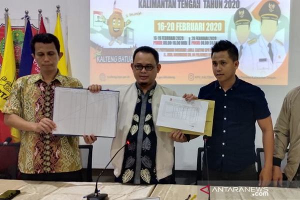 KPU : Pilkada Kalimantan Tengah Tidak Ada Calon Independen