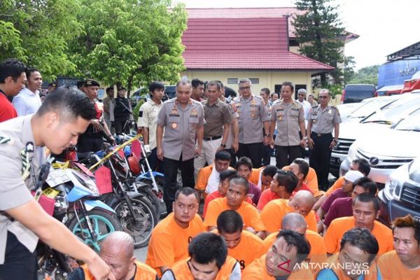 147 Pelaku Pencurian Kendaraan Bermotor Dibekuk Polda Kalimantan Selatan