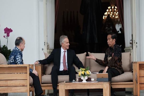 Jokowi Bertemu Tony Blair dan Masayoshi Son Bahas Ini Soal IKN