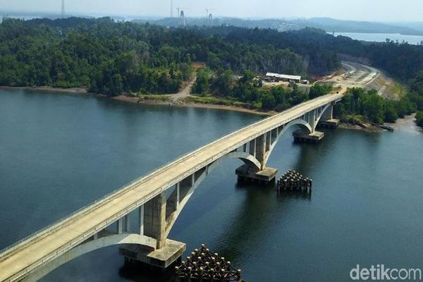 Intip Keistimewaan Jembatan Pulau Balang Penghubung Balikpapan-Ibu Kota Baru RI