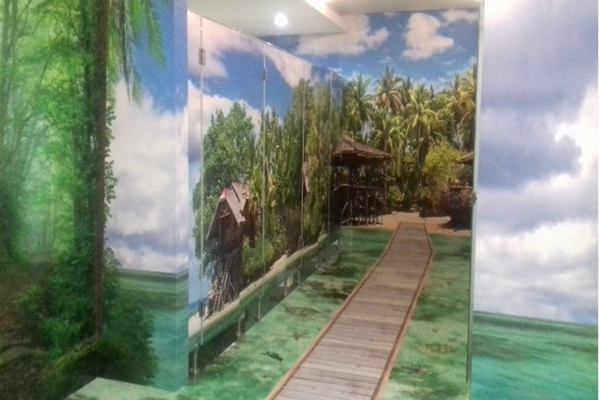 Toilet 3D Hingga Nonton Bioskop Di Bandara, Semua Ada Di Bandara Sepinggan Balikpapan