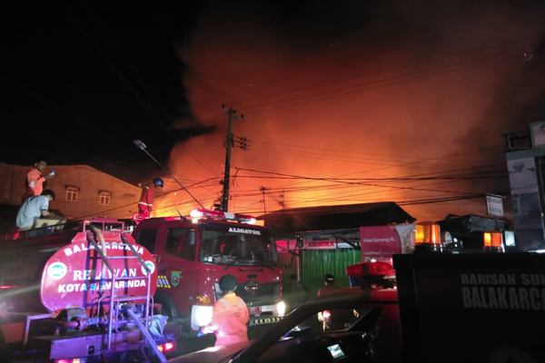 Kebakaran Melanda, 104 Warga Samarinda Kehilangan Tempat Tinggal