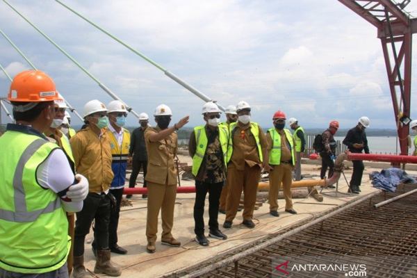 Pembangunan Jembatan Pulau Balang Kaltim Terkendala Pembebasan Lahan