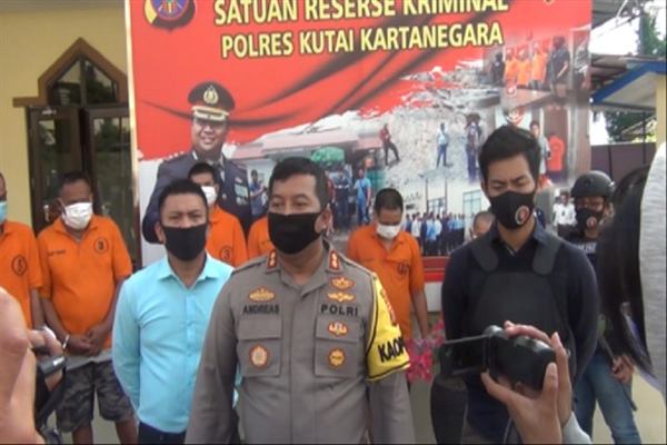 Gara-Gara Curi Onderdil Alat Berat, Residivis di Kukar Berurusan Lagi dengan Polisi